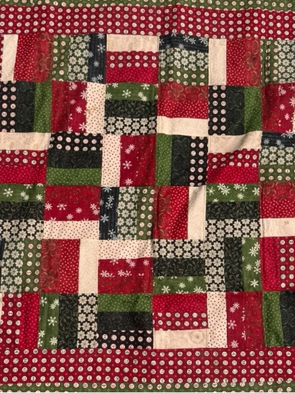 Quilt, Holiday Inspired , Handmade